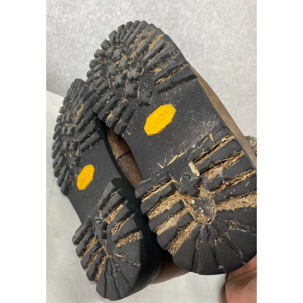 FILED & STREAM Men Sz 11 Brown Leather Boots Thinsulate Gortex lined VIBRAM Sole - Picture 8 of 8